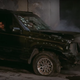 A shot from Russian crime film Brat 2. A Jeep Grand Cherokee is shot up by an antique heavy machine gun. Source: Кинокомпания СТВ. See the full scene here: y2u.be/Z1LsuivJAR4